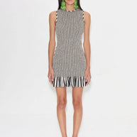 SIMONMILLER Belle Smocked Mini Dress 