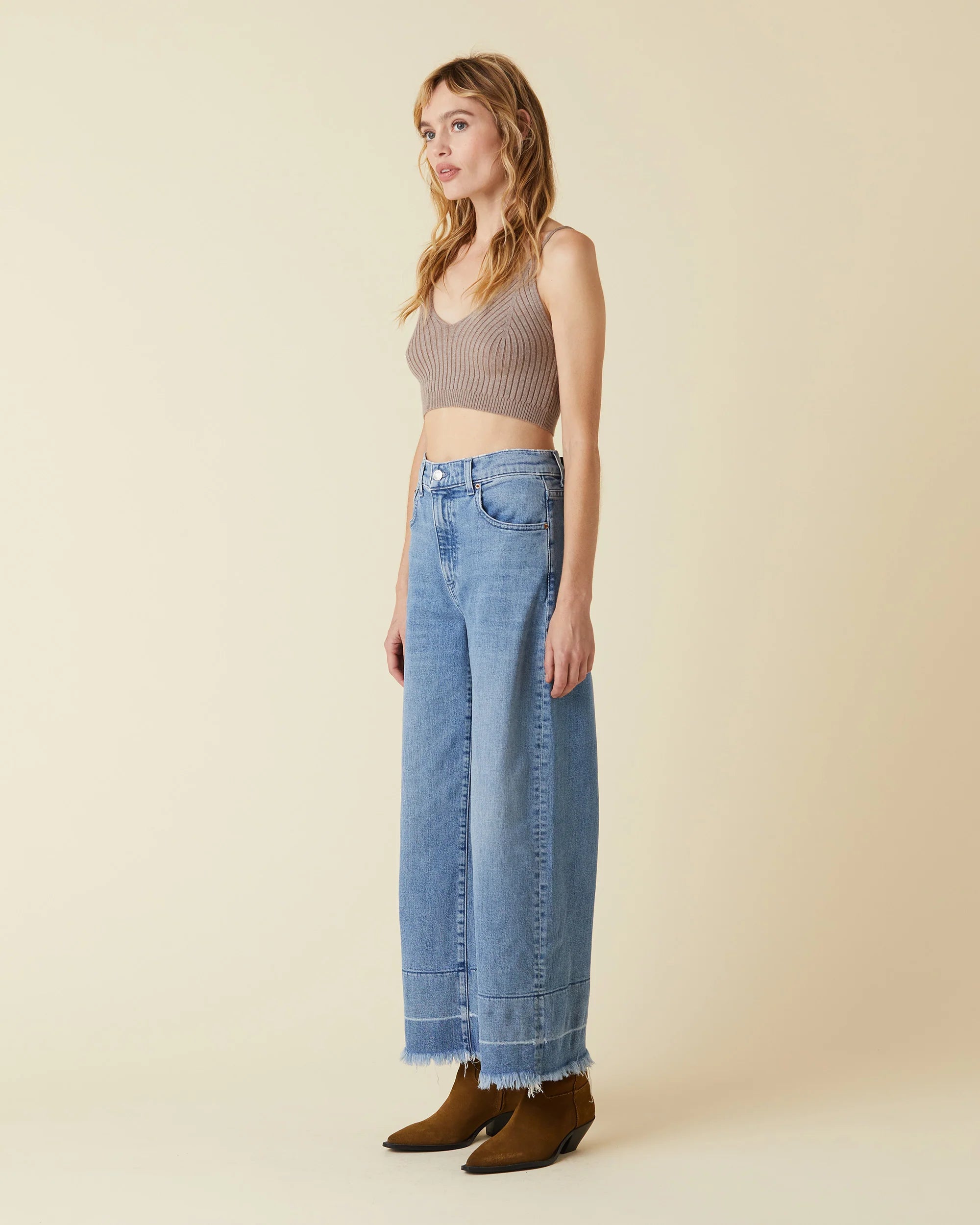 Le Jean Sophia Wide Leg Big Sur 