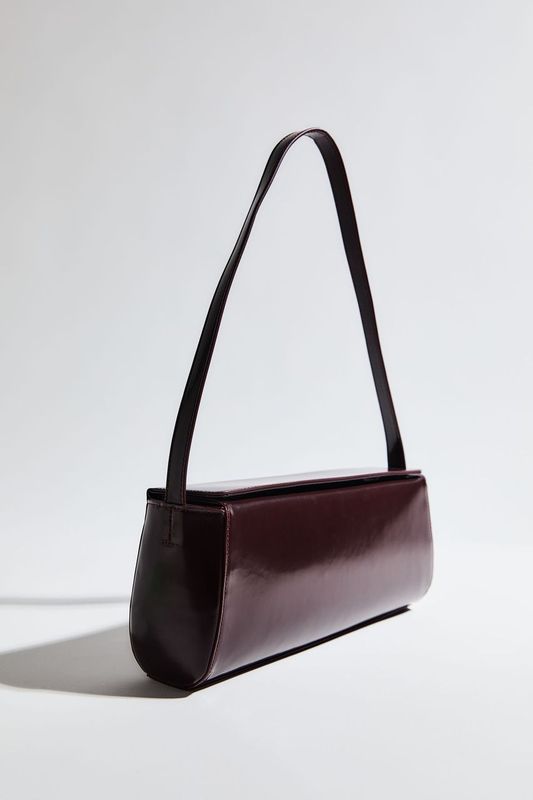 St. Agni East West Baguette Bag Bordeaux 