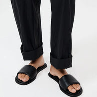 St. Agni Soft Slipper Slide Black Slides 