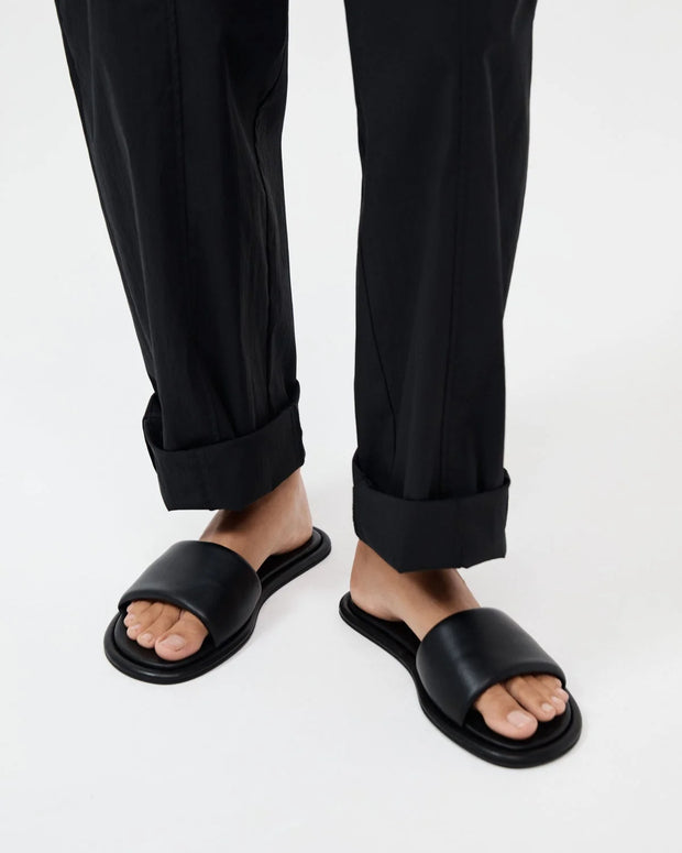 St. Agni Soft Slipper Slide Black Slides 