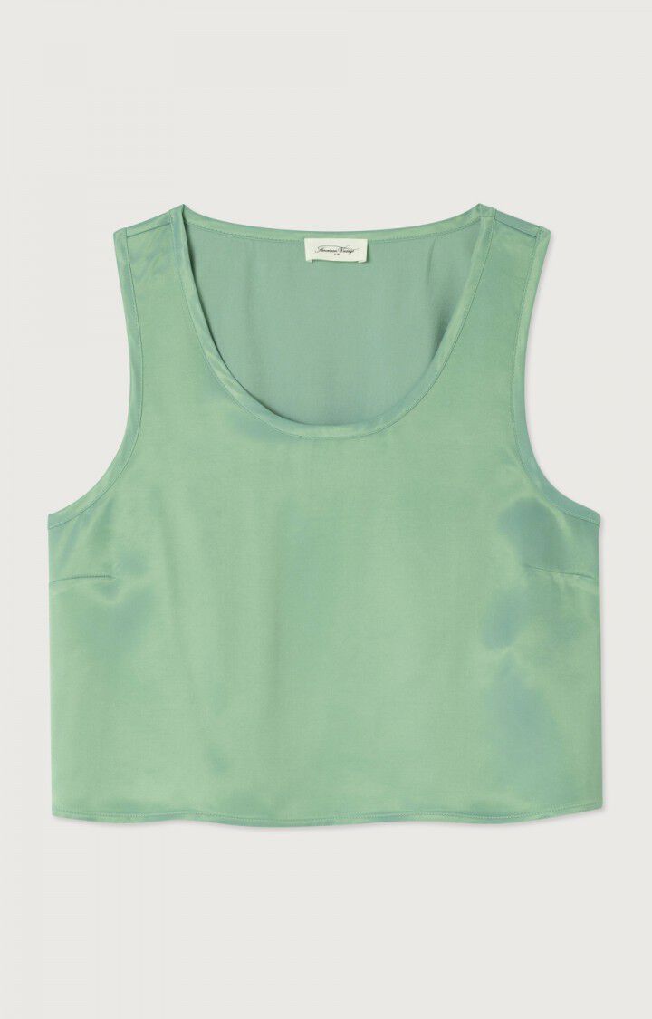 American Vintage Unyl Top in Green Sage