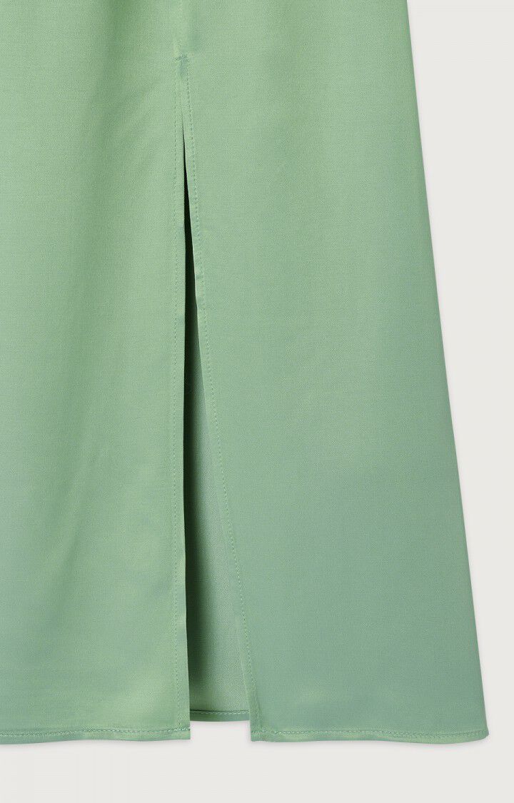 American Vintage Unyl Skirt in Sage Green