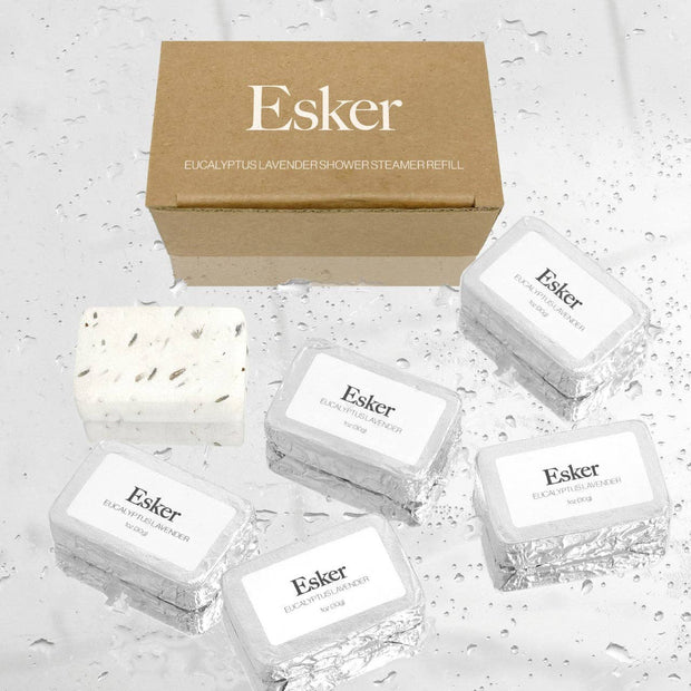 Aromatic Shower Steamer Refills - Room Eight - Esker