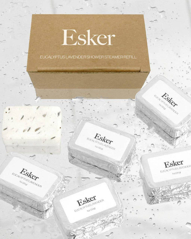 Aromatic Shower Steamer Refills - Room Eight - Esker