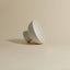 North Palm - Ivory Clay footed bowl - fruit bowl - white clay bowl 