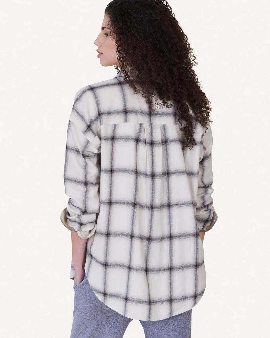 Not Monday - Bella Flannel Shirt - Womens Flannel Shirt - Cotton Flannel Shirt 