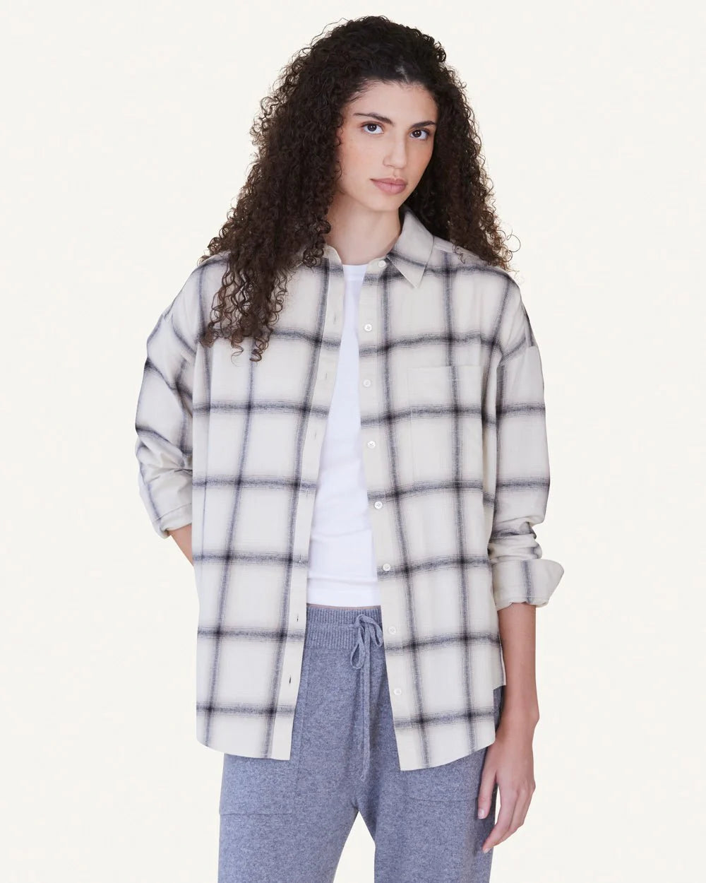 Not Monday - Bella Flannel Shirt - Womens Flannel Shirt - Cotton Flannel Shirt 