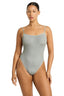 Bond-eye low back palace one piece in chrome shimmer - one piece bathing suits - one size fits most bathing suits 