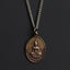 Bronze Oval Buddha Necklace - Room Eight - The Rooted Gem Collective