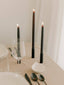 Mo & Co Beeswax Candles - Holiday taper candles - Organic taper candles 