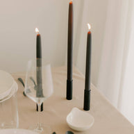 Mo & Co Beeswax Candles - Holiday taper candles - Organic taper candles 