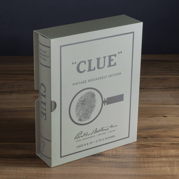 Clue the Game Vintage Bookshelf Edition 