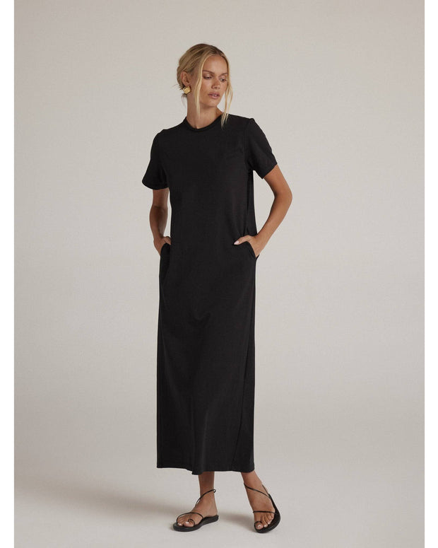 Tshirt maxi dress - clyque 