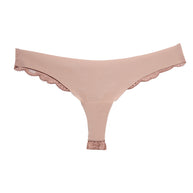 Fleur du Mal Charlotte lace thong - Le smoking pack