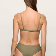 Mikoh Chiba Top in Latte - Mikoh bikini tops