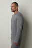 velvet by graham & spencer sweatpants heather gray - remington mens sweater - double knit - cozy knit