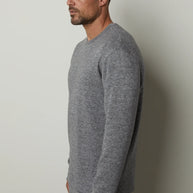 velvet by graham & spencer sweatpants heather gray - remington mens sweater - double knit - cozy knit