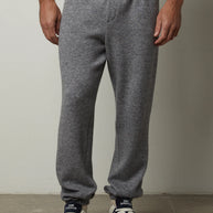 velvet by graham & spencer sweatpants heather gray - salinger mens sweatpants - double knit - cozy knit