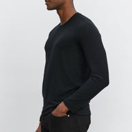 velvet cozy thermal jersey long sleeve shirt - becker shirt velvet by graham and spencer mens