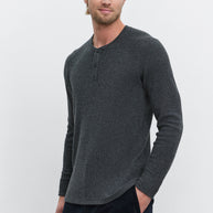 velvet mens shirt - velvet by graham and spencer - cozy thermal - ambrose02 charcoal - mens fall