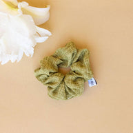 Temprano Scrunchie | Sage Linen