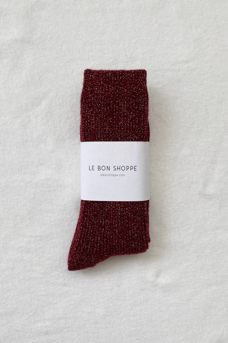 Le Bon Shoppe Sparkle socks - Holiday socks 