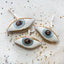 Evil Eye, Cotton & Lavender Stuffed Ornament - Room Eight - Skippy Cotton