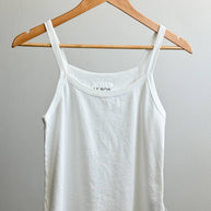 Le Bon Shoppe - Organic Cotton Dana Cami - White Tank Top 