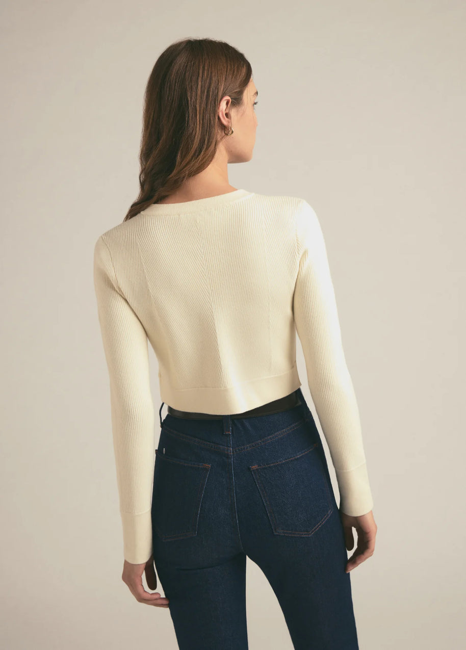 The Quinn Cardigan in Cream