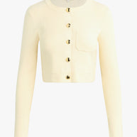 The Quinn Cardigan in Cream