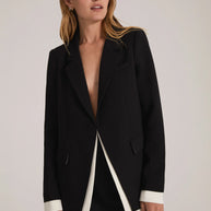 The Kelly Blazer - Favorite Daughter Black Blazer 