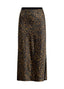 Favorite Daughter Josie Skirt - Leopard maxi skirt - Silk skirt