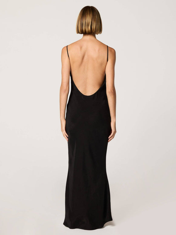 Clyque New Lindsey Black Slip Dress 