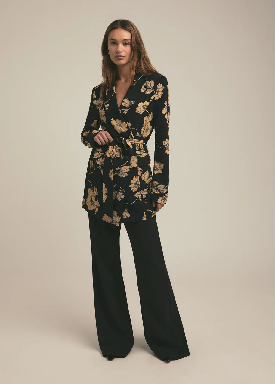 Favorite Daughter Adrienne Blazer Noir Fleur, Favorite Daughter Floral Blazer, Oversize Blazer 