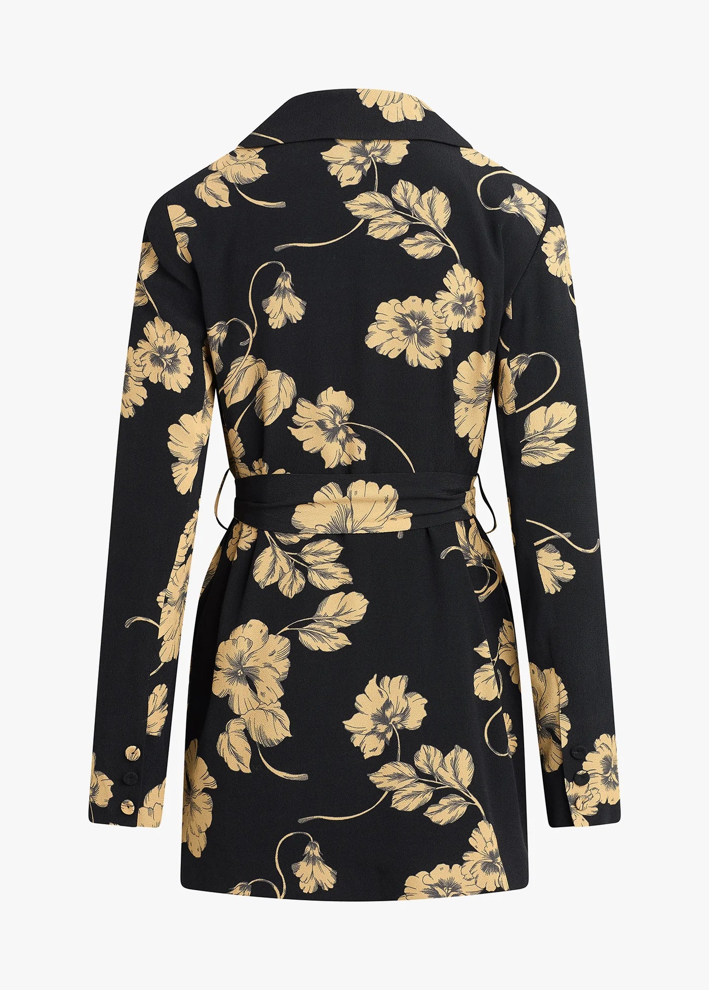 Favorite Daughter Adrienne Blazer Noir Fleur, Favorite Daughter Floral Blazer, Oversize Blazer 