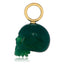 Forest Green Chalcedony Baby Skull - Room Eight - Maura Green