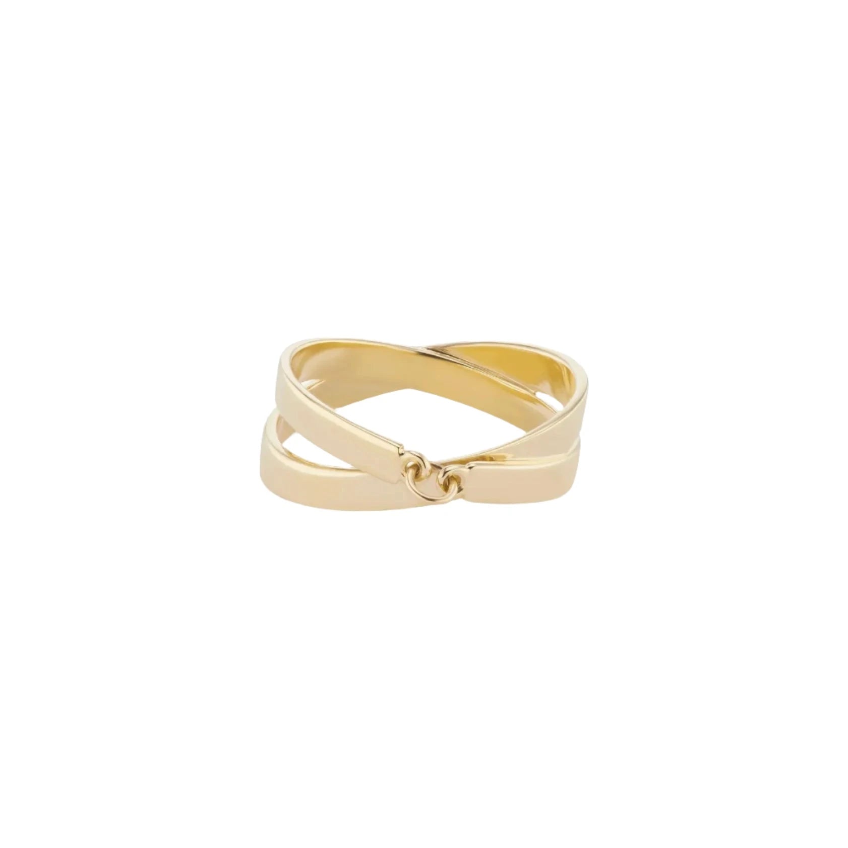 Gold Infinity Clasp Ring - Room Eight - Sophie Ratner