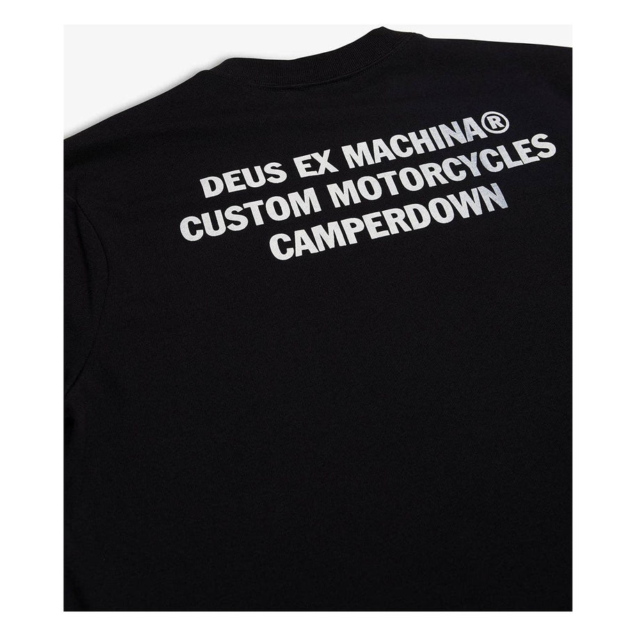 Hurricane Tee - Anthracite - Room Eight - Deus Ex Machina