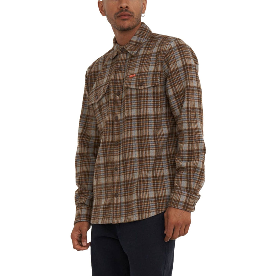 Kalyn Check Shirt - Brown Checkl - Room Eight - Deus Ex Machina