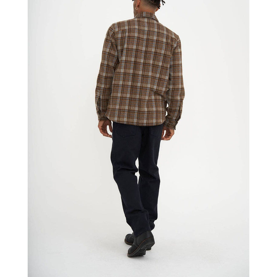 Kalyn Check Shirt - Brown Checkl - Room Eight - Deus Ex Machina