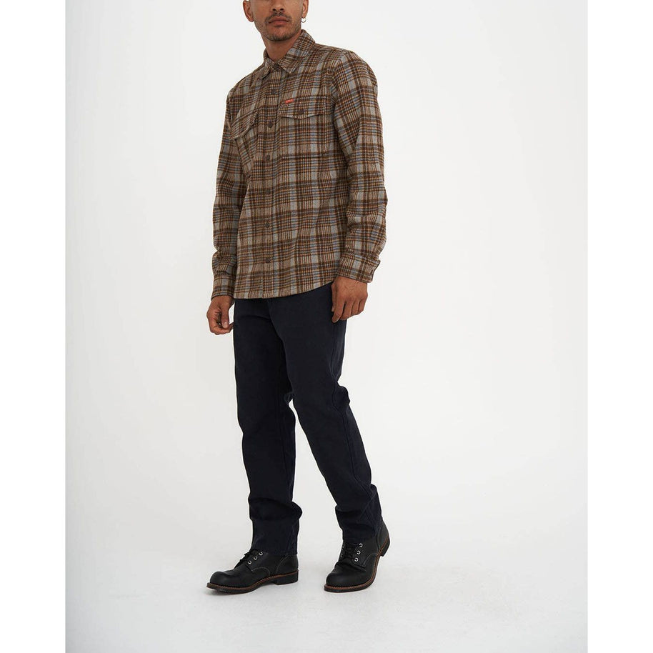 Kalyn Check Shirt - Brown Checkl - Room Eight - Deus Ex Machina