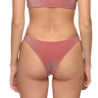 Lurex Papara Bottom - Pomegranate