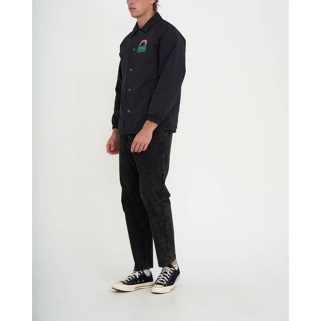 Melodies Coach Jacket - Anthracite - Room Eight - Deus Ex Machina