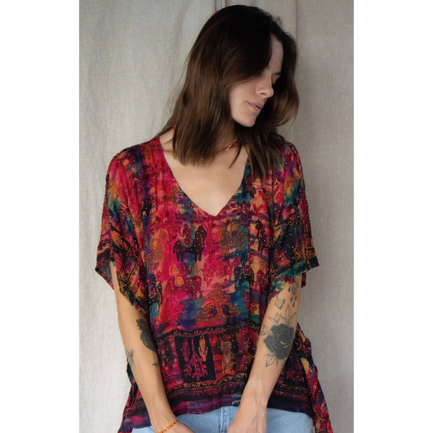 Mini Kaftan Top - Kurt - Room Eight - Sun Child