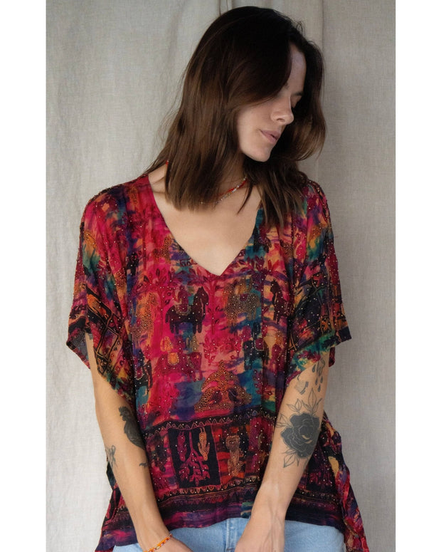 Mini Kaftan Top - Kurt - Room Eight - Sun Child