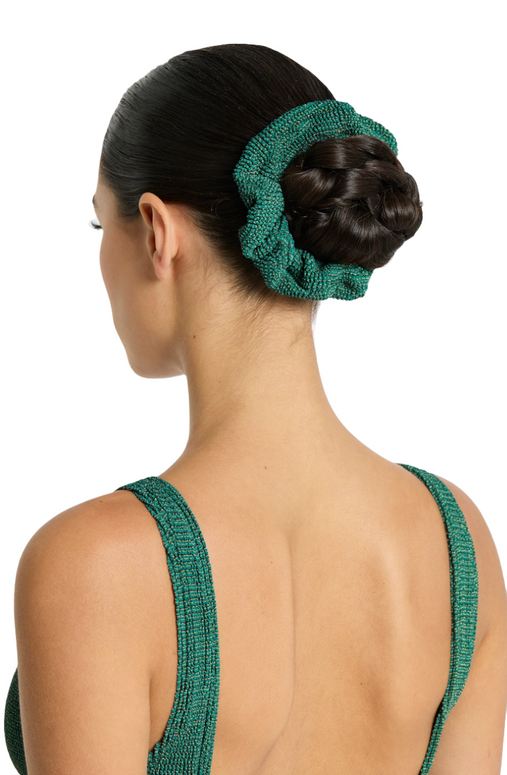 bond-eye scrunchie - crinkle hair tie 