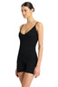 Bond-eye low back palace one piece in chrome shimmer - one piece bathing suits - one size fits most bathing suits 