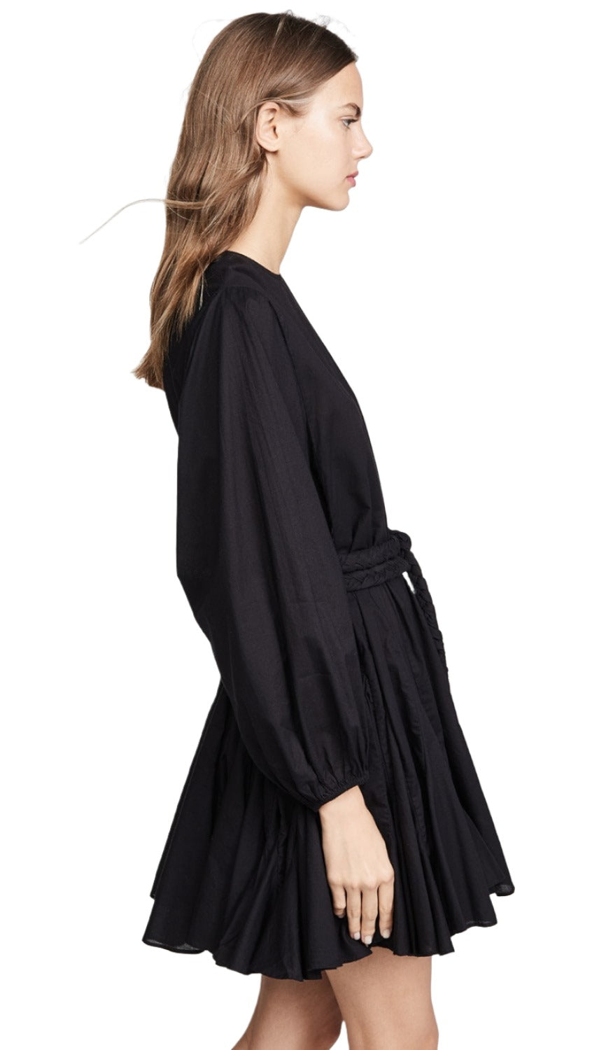 Black mini dress with sleeves - rhode Ella dress