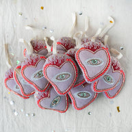 Sacred Heart - Cotton & Lavender filled Ornament, Token - Room Eight - Skippy Cotton